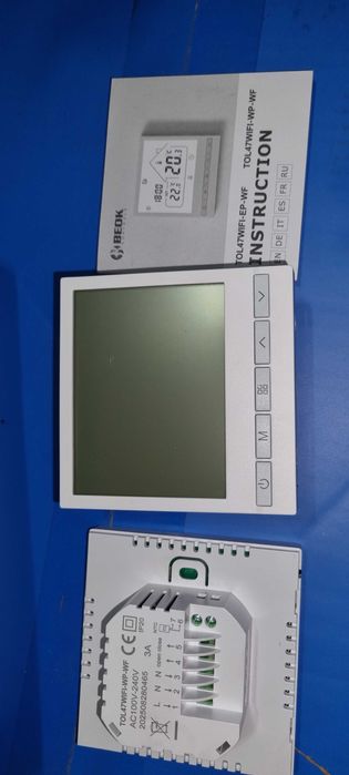 Pachet 2 Termostate Smart Beok TOL47WIFI - Incalzire Pardoseala - NOI