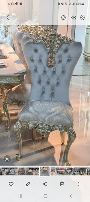 Stol Stul Madel Pallazzo va Verona Kamplektlarimzni korishingiz mumkun