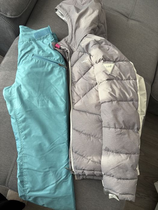 Ски екип с ръкавици