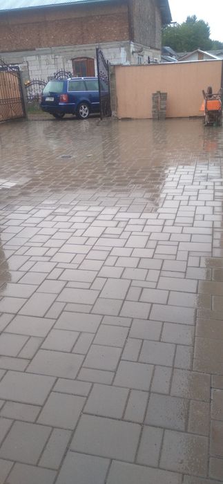 Montaj pavele, borduri și rigole