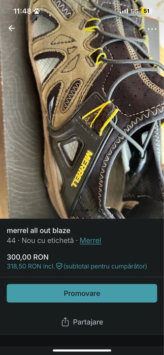 Sandale  Merrell