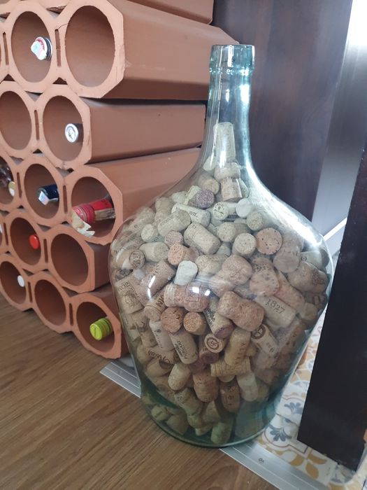 damigeana, decor bar, vintage