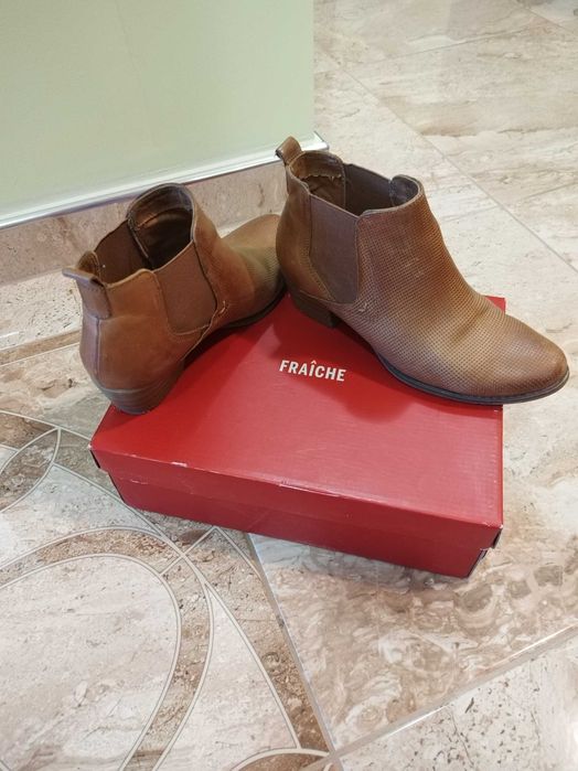 Дамски боти естествена кожа