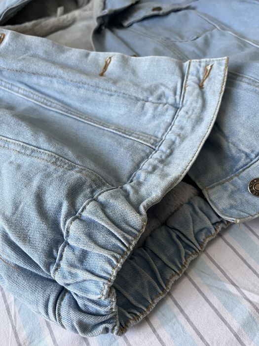 Джинсовая куртка утепленная