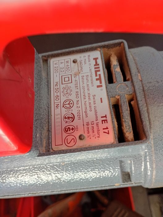 Bormașină electropneumatica HILTI TE 17