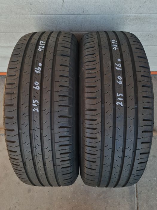 Летни гуми 2 броя CONTINENTAL ContiEcoContact5 216 60 R16 дот 4817