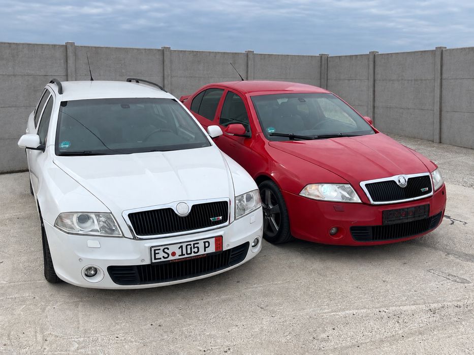 Dezmembrez piese Skoda Octavia 2 VRS RS 2.0 tdi 170 cai BMN / CEGA , bara fata capota navigatie motor eleron injectoare turbina far faruri xenon
