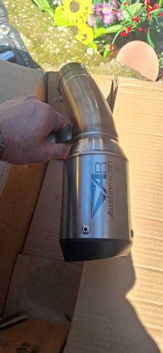 Спортно крайно гърне Austin racing за Bmw1000rr