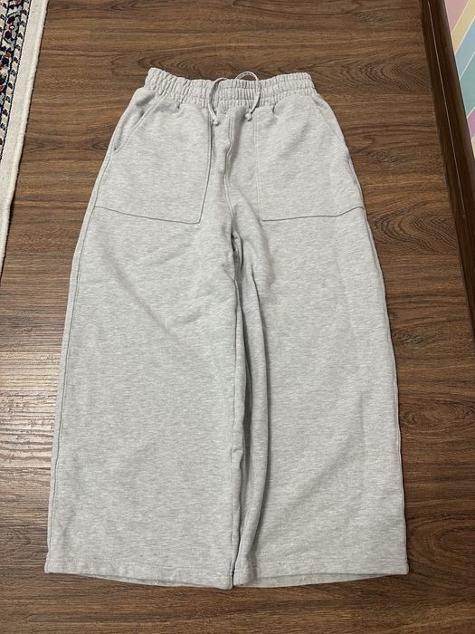 Серые Штаны Оверсайз Zara Sweatpants
