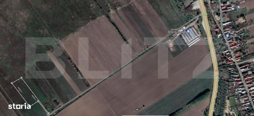 Teren extravilan, 6000 mp, zona sere Beharca