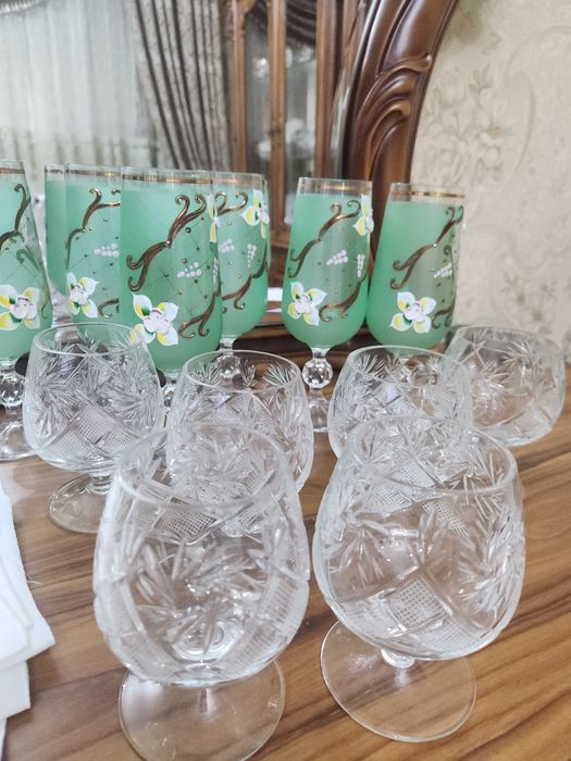 Хрустальные бокалы