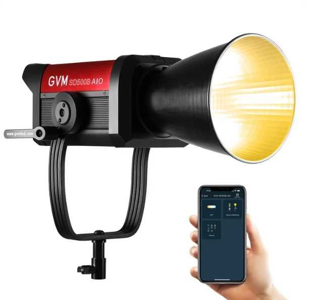 Lampa led 500w GVM SD500B  AIO Bi color