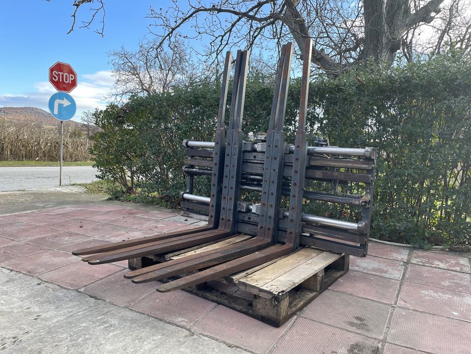 Мотокар Linde вилици и вилични изравнители