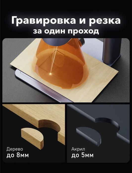 Лазерный станок LaserPecker LP4  Delux, для гравировки!e
