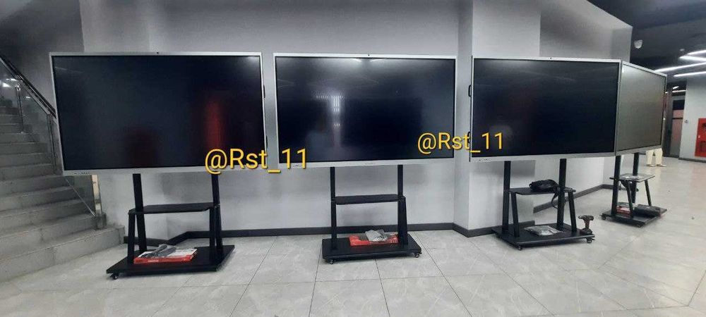 Интерактивная доска 55" 65" 75" 86" в Ташкенте из первых рук. Доставка