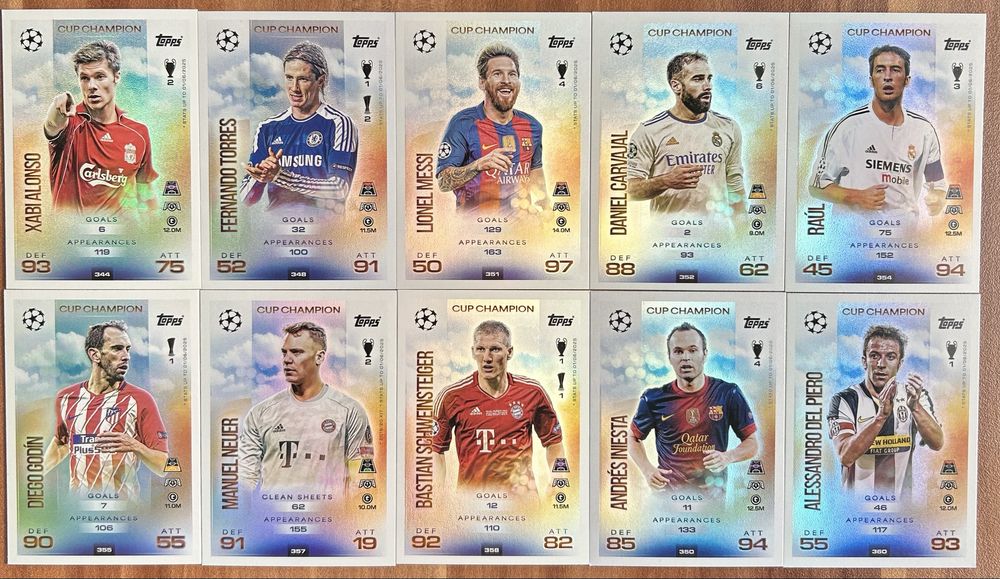 Match Attax 25/26 карти за размяна