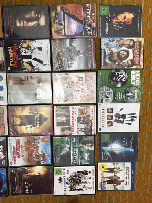 Colecție 30 DVD Blu-ray germana engleza – filme movie celebre comedii