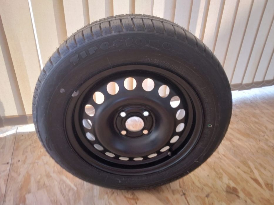 Janta 4x100 + Anvelopa Noua R15
