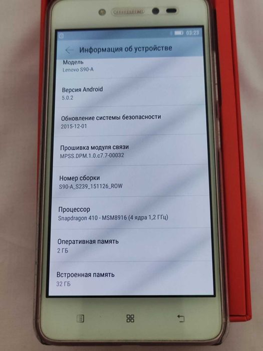 Смартофон Lenovo S90 A