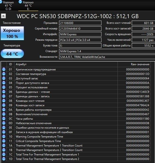 Продам Ssd nvme 512gb