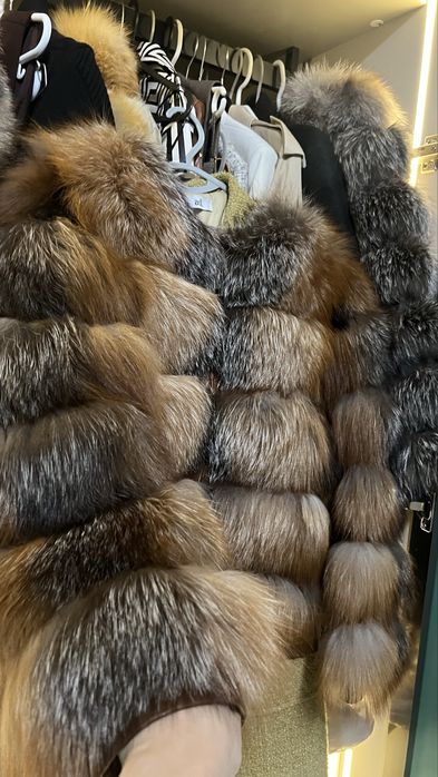 Haina de blana vulpe maro se face si vesta