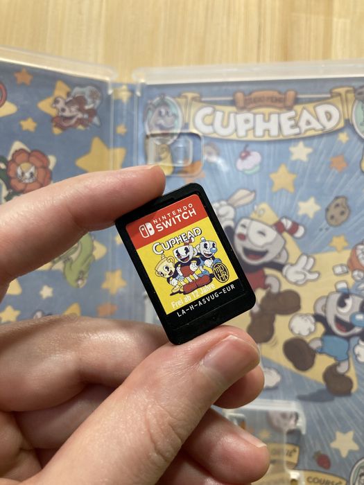 Картридж игры Cuphead