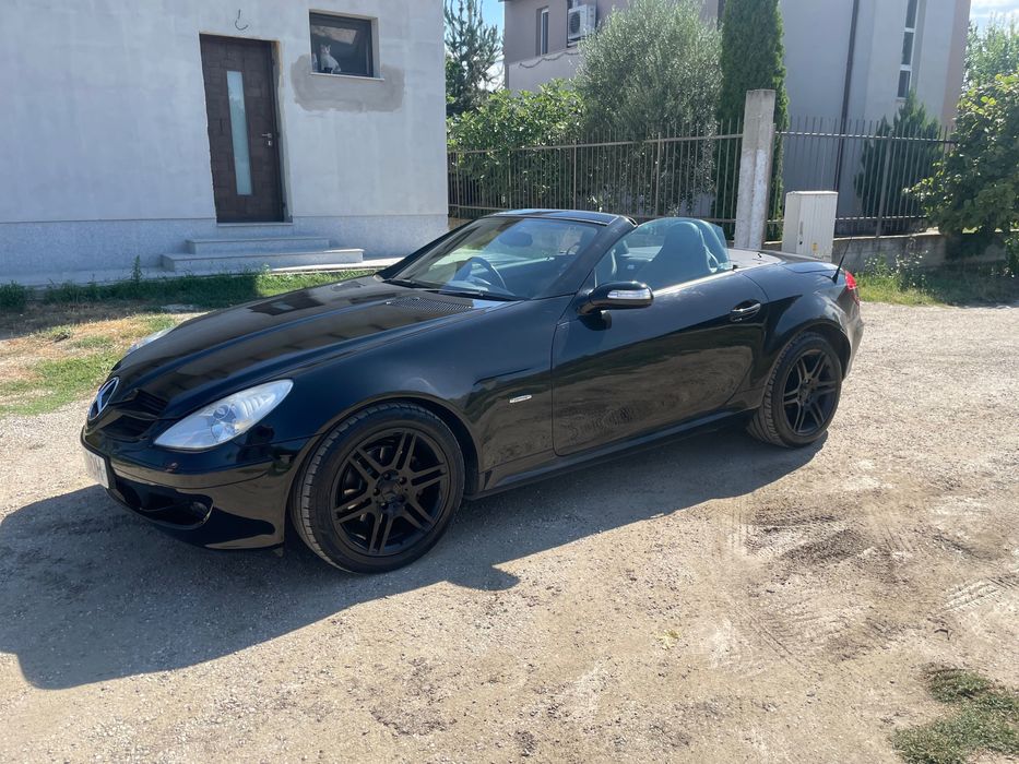 Mercedes SLK кабрио , Автоматик , Десен волан