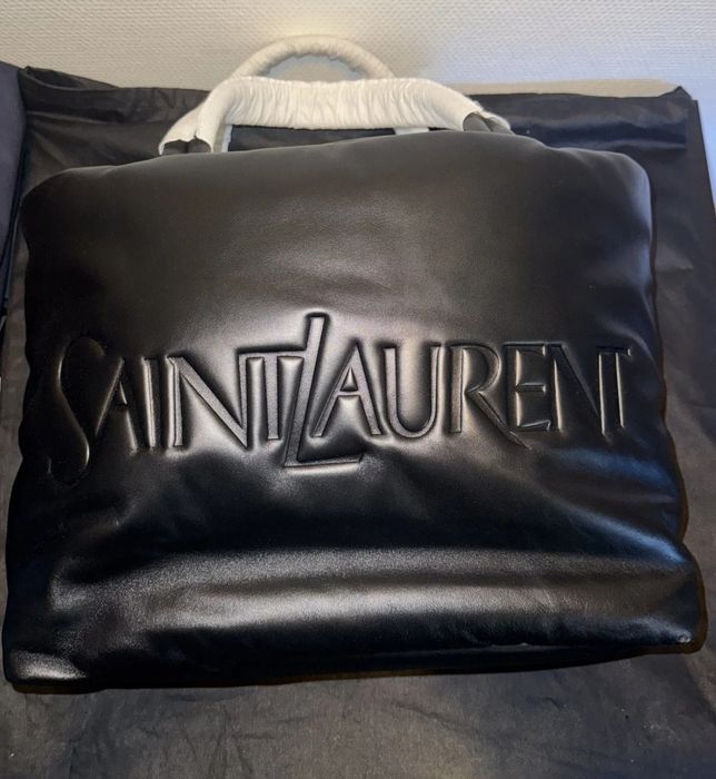 YSL leather tote