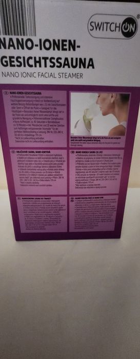 Sauna pentru fata cu Nano Ioni produs NOU