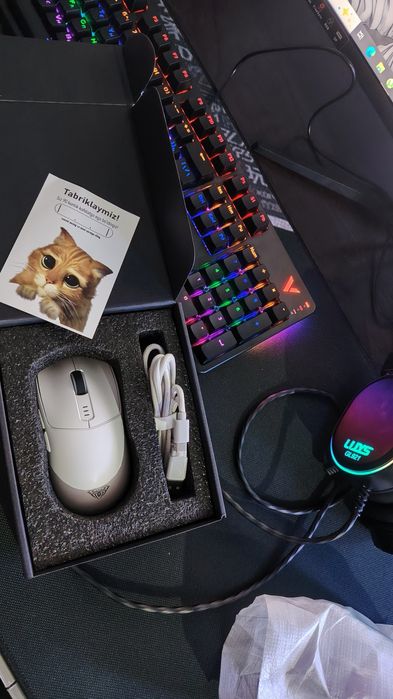 Polni sborka hamasi beriladi klaviyatura mashkalari bilan
Videokarta: