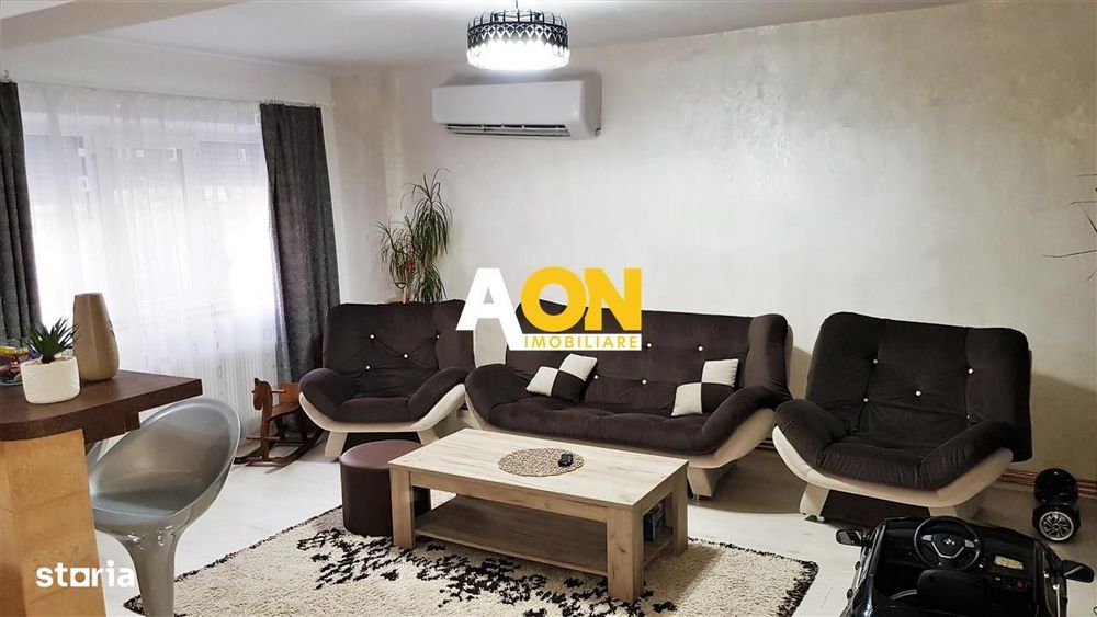 Apartament 3 camere, mobilat, utilat,  cartier Tolstoi Cetate