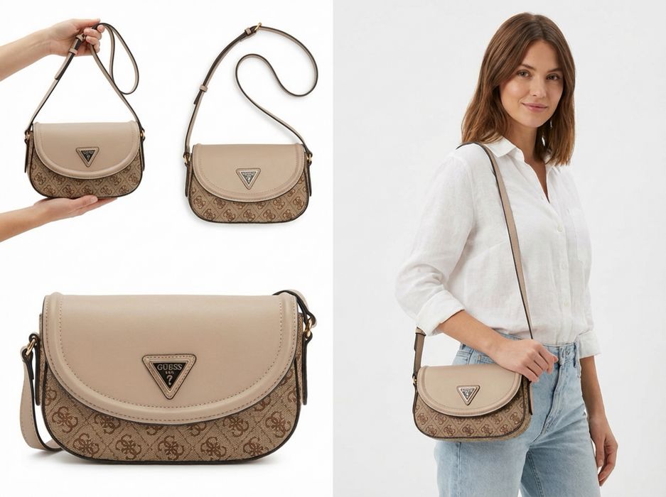 GUESS  дамска чанта с презрамки  ʼʼCordeliaʼʼ в (светлокафяво)