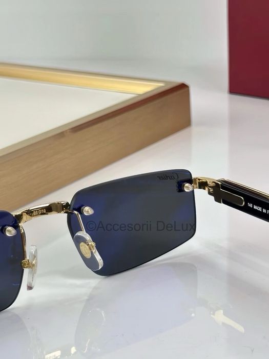 Ochelari de Soare Cartier CT0485O Noi Full Box Signature C De Cartier [Verificare Colet] Gold