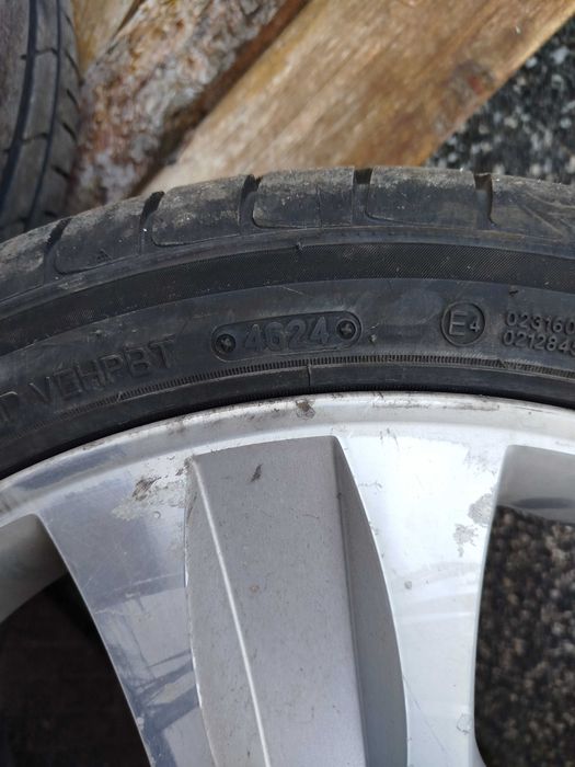 Продавам джанти с летни гуми