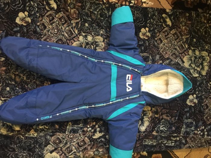 комбинезон зимний детский