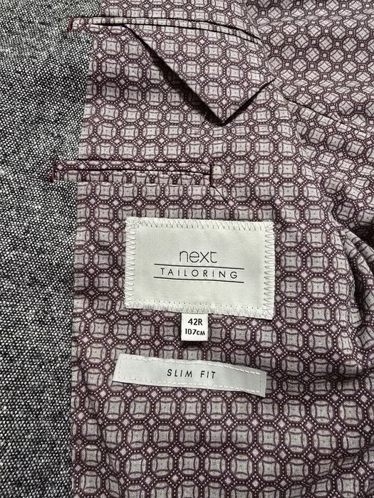 Costum premium - NEXT Tailoring - wool blend lână - slim fit