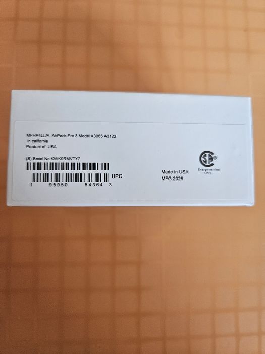 AirPods Pro 3 2025 ANC Full Box