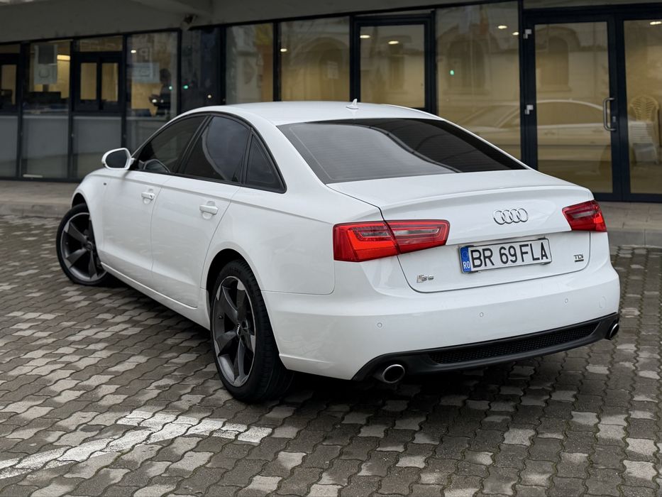 Audi A6 3.0tdi QUATTRO Far Matrix-2013-Alb perlat-Distronic