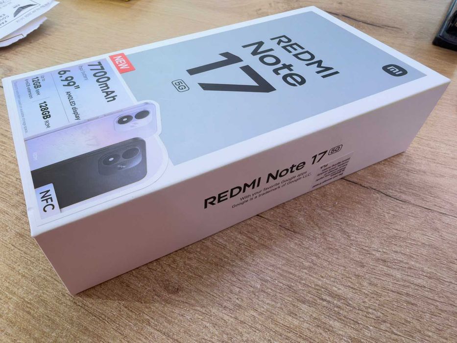 Xiaomi Redmi Note 17 5G 128GB 6GB RAM | Nou Sigilat | Garanție 24 Luni