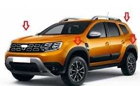 Antenne Aileron Requin Pour Dacia Duster 2018-2025 - Améliore Le Signal Radio Et Le Style