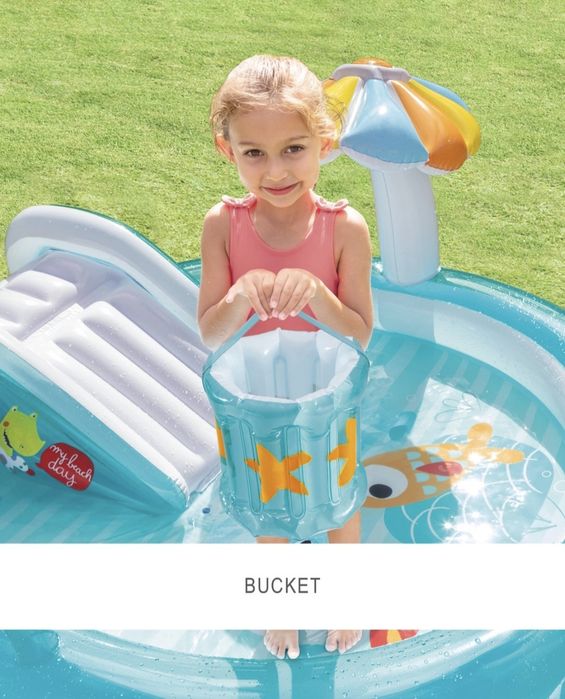 Intex 57165 Игровой центр 201x170x84 см "Аллигатор"