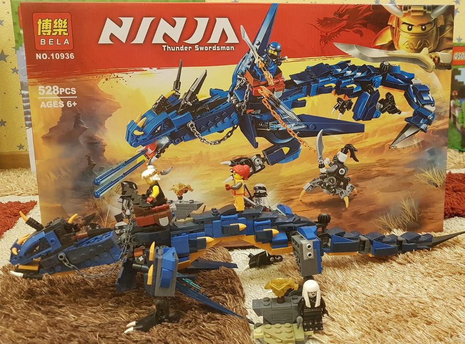 Лего-конструкторы из серии НИНДЗЯГО. Фирмы БЕЛЛА. КАЧЕСТВО отличное.