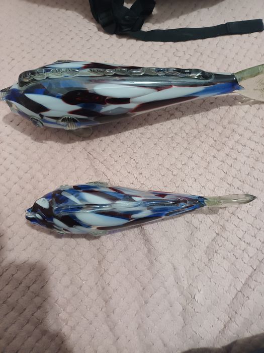 Bibelou pești din sticla