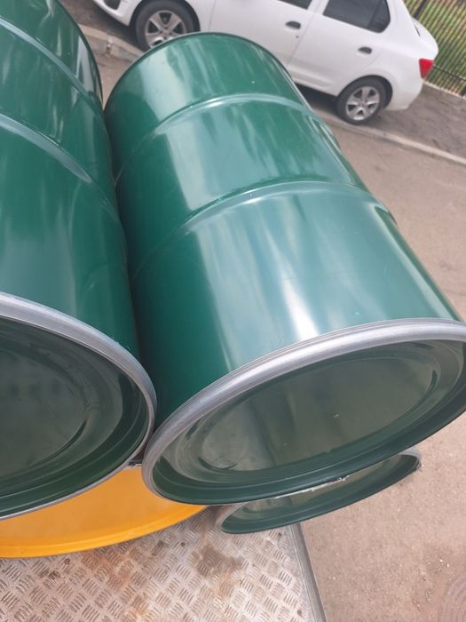 Butoi/ butoaie tabla 220 litri cu capac și colier fixare