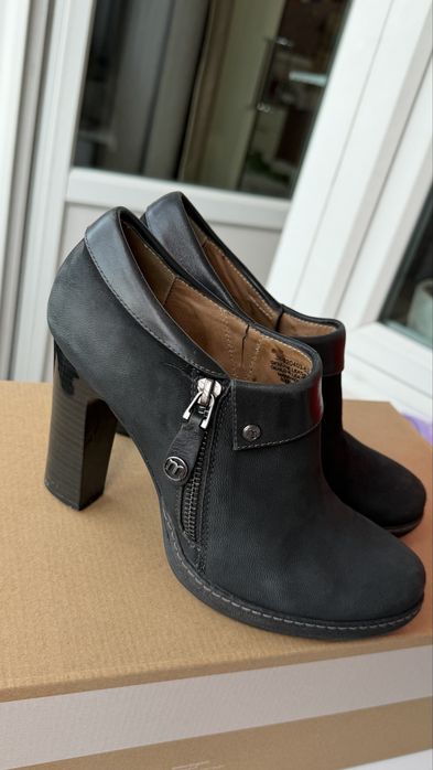 Ботильоны коженные