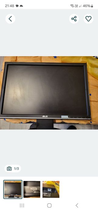 Vând monitor LCD Asus 60 Hz