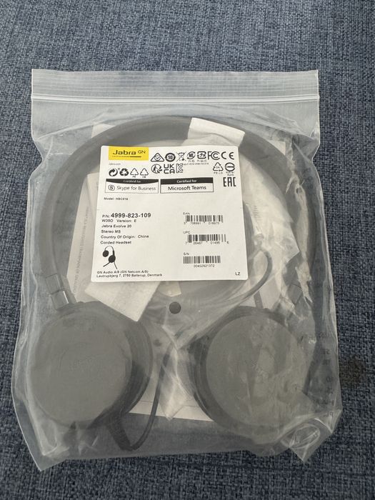 Vând căști Jabra 20 Stereo sigilate