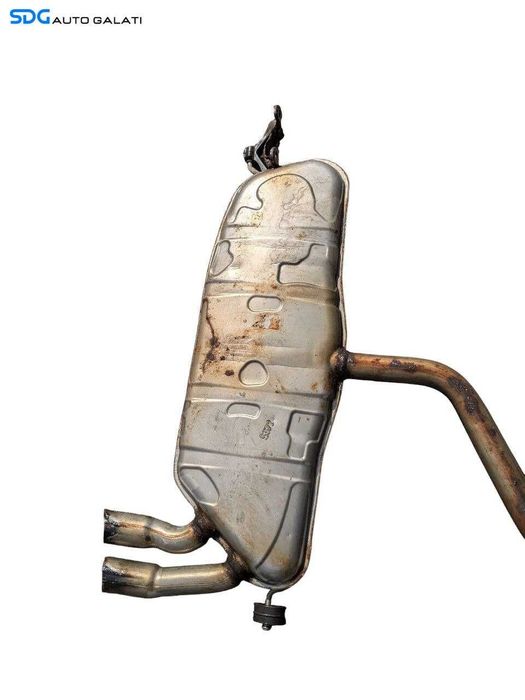 Ansamblu Complet Evacuare Toba Tobe Teava Esapament Intermediara Finala Volkswagen Golf 6 Plus 1.4 TSI CAX 2008 - 2013 Cod 1K0119AT 1K0253411BK [LC2141SOS]