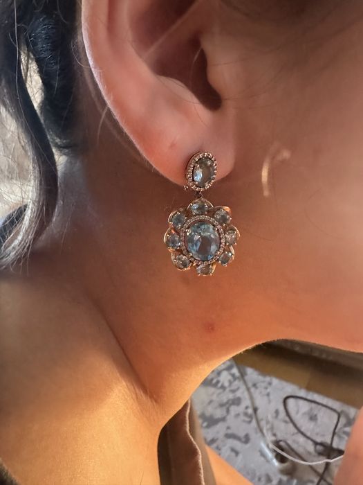 Продам серьги 583 пробы