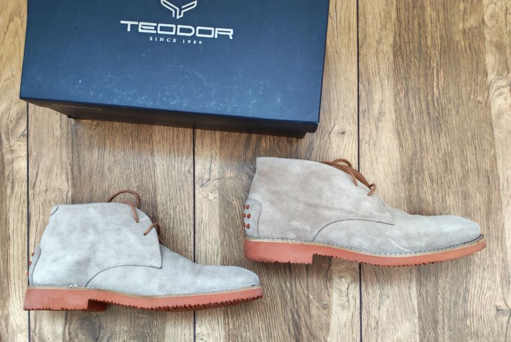 Мъжки велурени обувки от Teodor - 44 номер